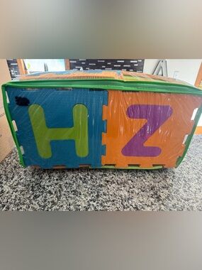 Alphabet Foam Play Mat Set - Bright Multicolor Letters
